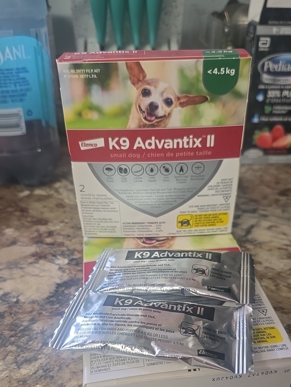 K9 Advantix II Small Dog Flea, Lice, Mosquitoe & Tick Treatment